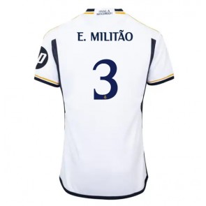 Real Madrid Eder Militao #3 Hemmatröja 2023-24 Kortärmad